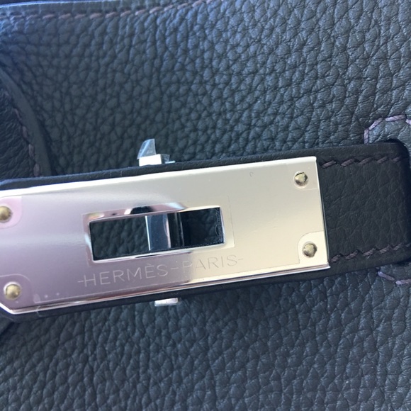 Hermès Birkin 30 Togo - C6 green Grey - Picture 6 of 9